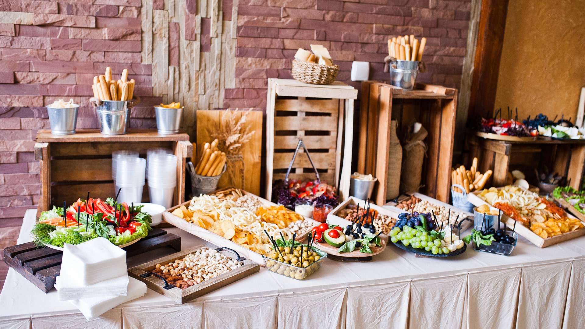 Bridal Shower Private Party Catering Ideas